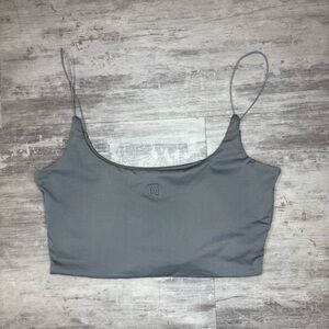 Meshki‎ Charcoal Gray Top size small